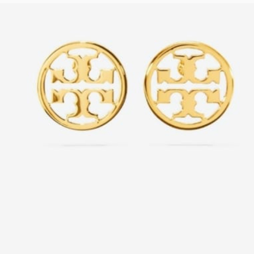 Tory burch miller stud earings gold - Picture 2 of 5